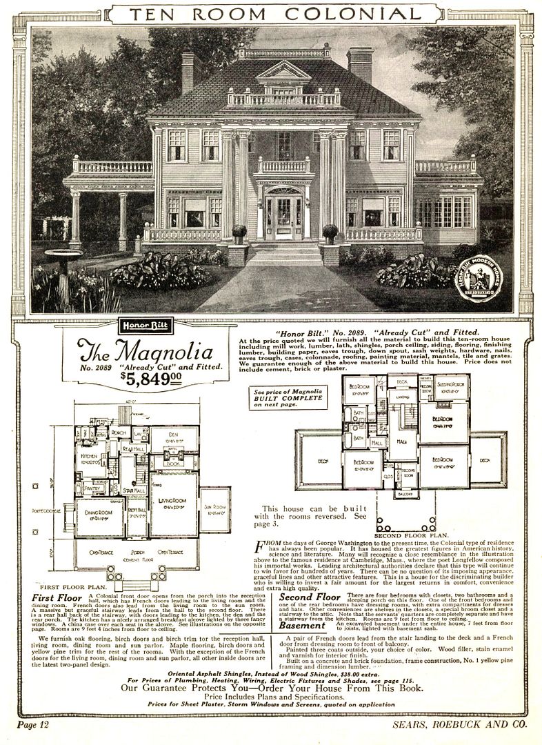 Sears Magnolia Sears Modern Homes